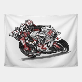 Drawing/Sketching MotoGP Team No 30 Tapestry