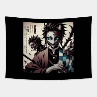 Demon Tanjirou Tapestry