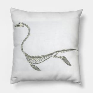 Plesiosaur skelleton Pillow