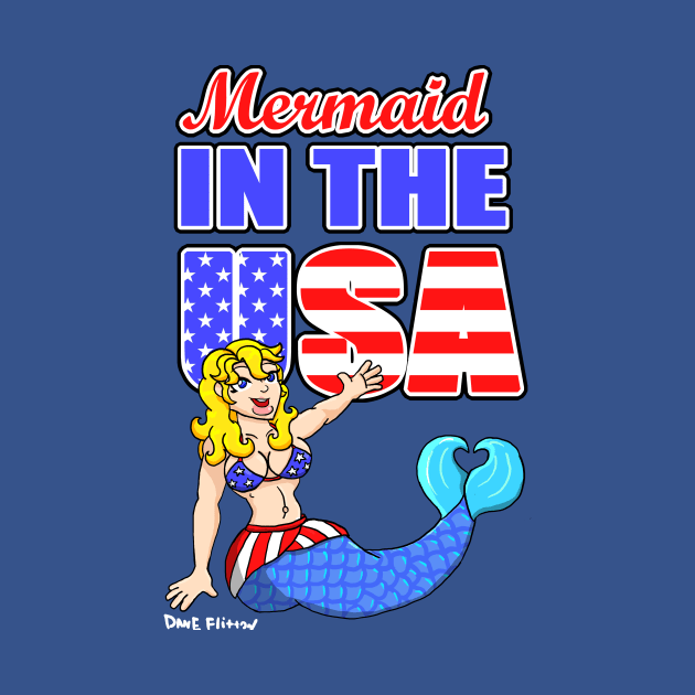 Mermaid in America by Blitzitron25