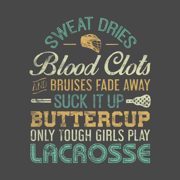 Tough Girls Play Lacrosse - Funny Lacrosse Player Shirt - Lacrosse - Phone Case