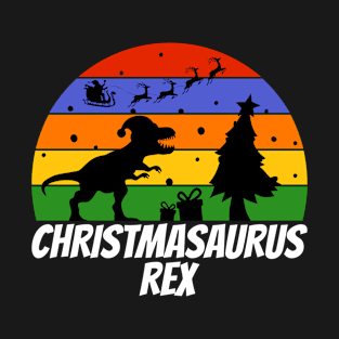 T REX Christmas, Christmas Saurus Rex, Funny T-Shirt