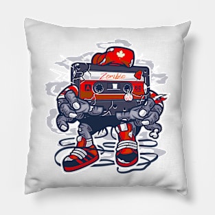 Canadian Zombie Cassette Pillow