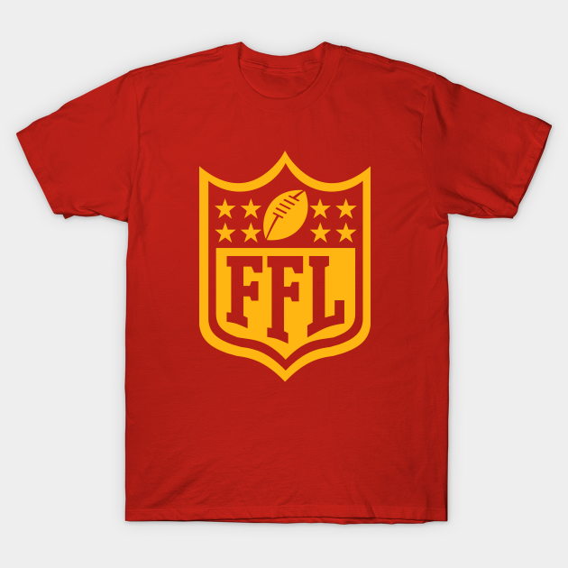 Fantasy Football Logo Kansas City Chiefs Green Bay Packers Pittsburg Steelers Colors Fantasy Football Team T Shirt Teepublic