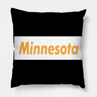 Minnesota Meat Brown Pillow