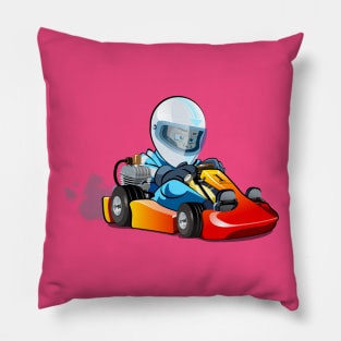 Cartoon kart Pillow