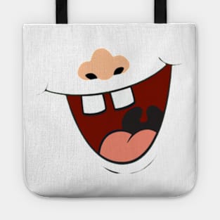 Funny Nose And Smile Tote