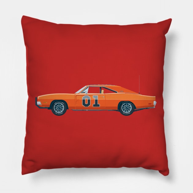 General Lee Pillow by Staermose