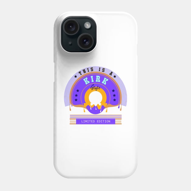 This is a Kirk Style Phone Case by Suryaraj