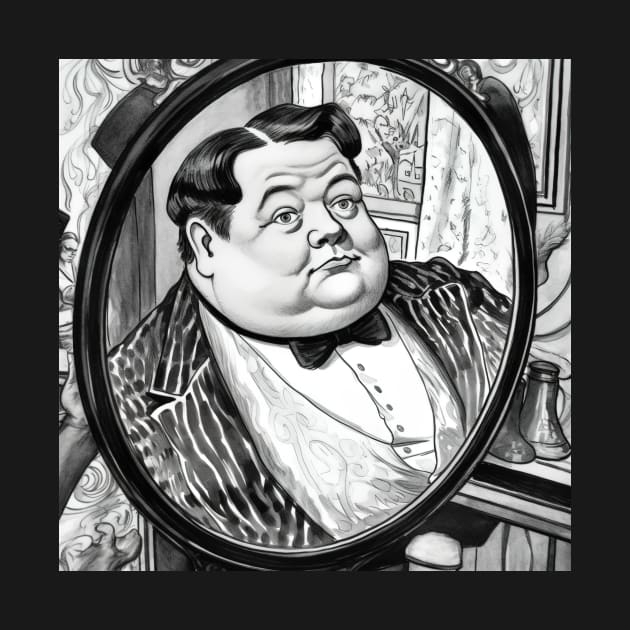 Fatty Arbuckle draw by ComicsFactory