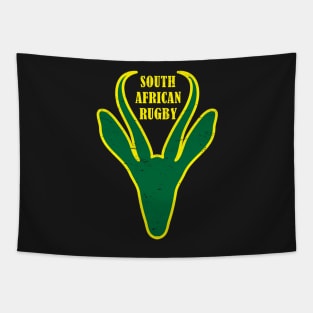 springbok Face South Africa 2019 Green & Gold Tapestry