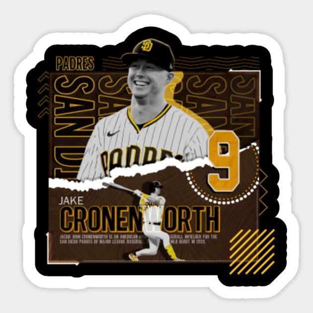 Jake Cronenworth Baseball Paper Poster Padres - Jake Cronenworth