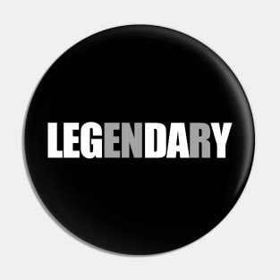 Legendary Leg Day - Gym Apparel Pin