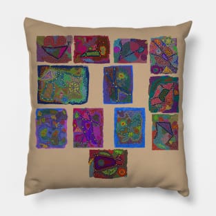 Twelve Signs of the Zodiac Pillow