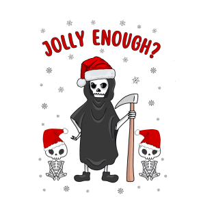 Christmas grump, grumpy Santa, funny T-Shirt
