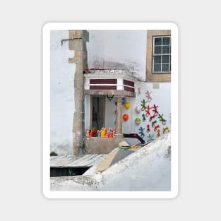 Gift Shop Entrance - Obidos - Portugal Magnet