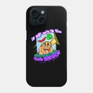 Hungry Swimming Pig Phone Case