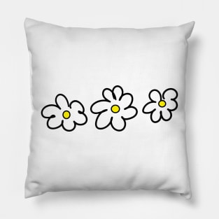 Cute Flowers Tumblr Pillow