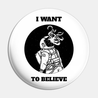 Aliens I want to believe Pin