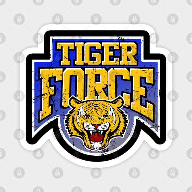 Tiger Force 2020 Distressed Magnet by PopCultureShirts