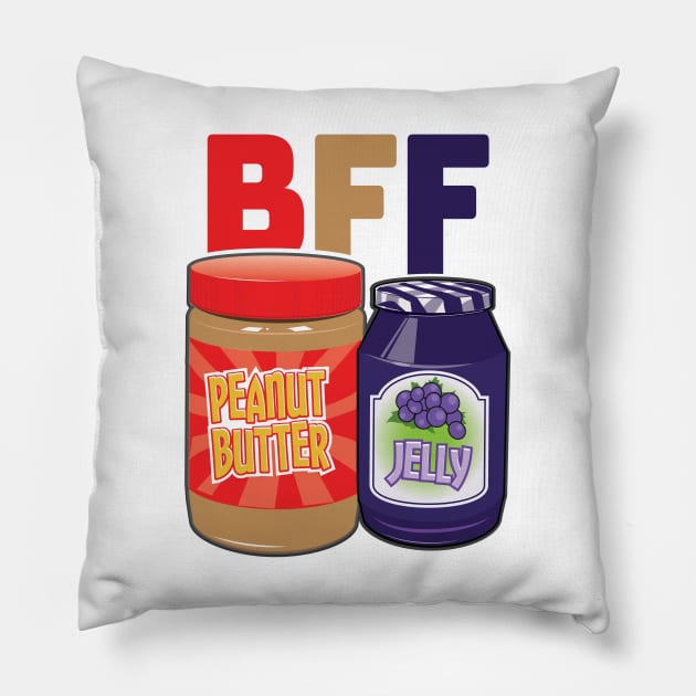 BFF PB&J Pillow by chrayk57