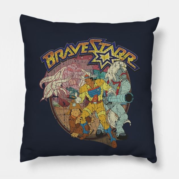 BraveStarr 1987 Pillow by JCD666