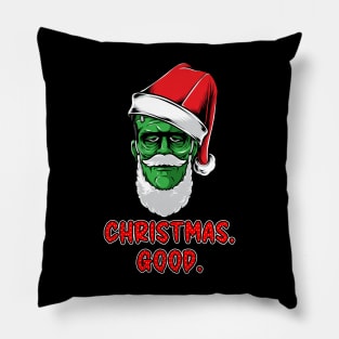 Frankenstein Christmas Pillow