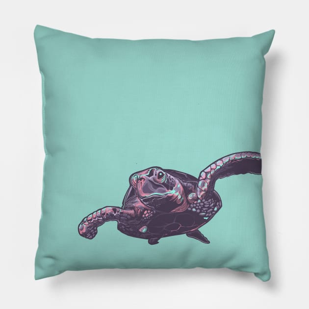 Beach Bum Pillow by Octopus Ink