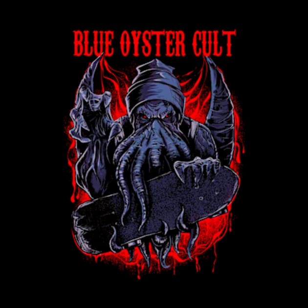 BLUE OYSTER CULT BAND DESIGN by Rons Frogss