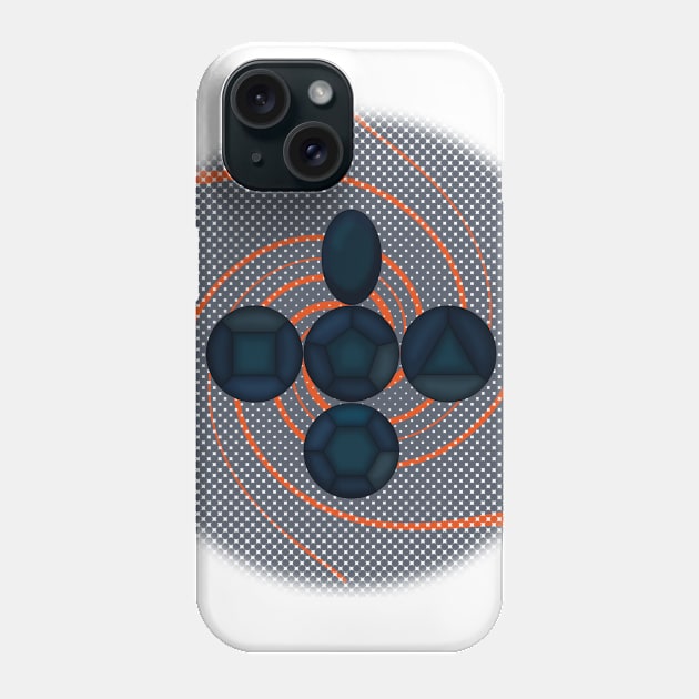 Obsidian Gems Phone Case by Blackmoonrose13