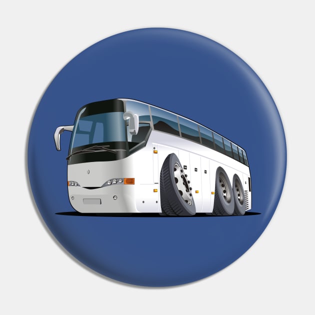 Cartoon bus Pin by Mechanik