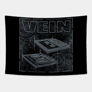 Vein - Technical Drawing Tapestry