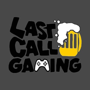 LastCallGaming Con Design Black T-Shirt