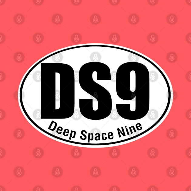 DS9 Travel Sticker by PopCultureShirts