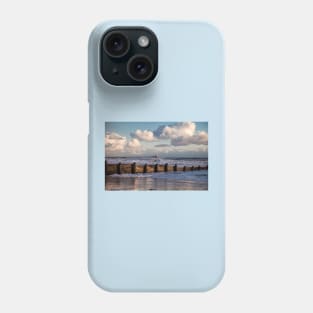 Sunshine and stormy sea Phone Case