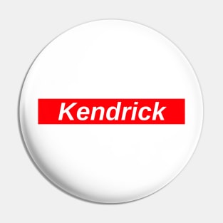 Kendrick Lamar // Red Box Logo Pin