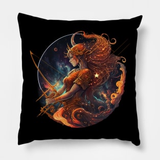 Sagittarius Zodiac Sign Pillow