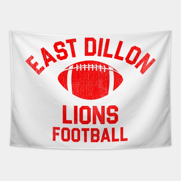 East Dillon Lions Football // Friday Night Lights FanArt Tapestry by darklordpug