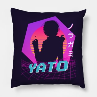 Yato Noragami - Vaporwave Pillow