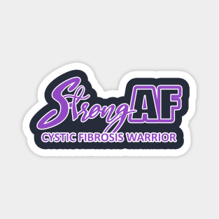 Strong AF Cystic Fibrosis Warrior Magnet