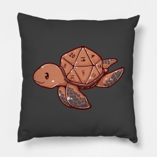 D20 Turtle Pillow