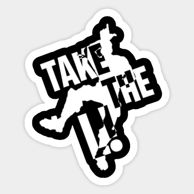 Take The L Fortnite Gift Idea Aufkleber Teepublic De