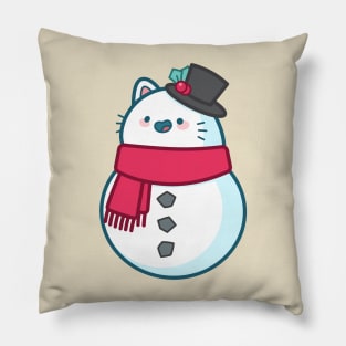 SnowCat Pillow