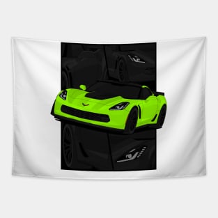 Z06 LIME Tapestry