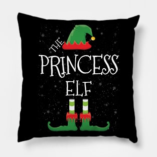 PRINCESS Elf Family Matching Christmas Group Funny Gift Pillow