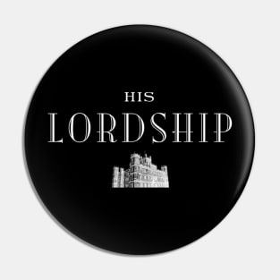 His Lordship (white) Pin