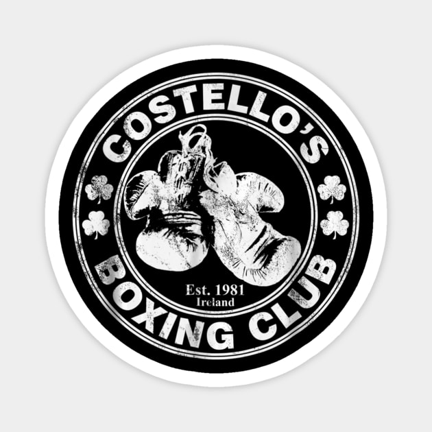 Costello's Boxing Club - Irish Surname Magnet by aaltadel