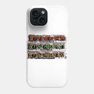 Back to the Future - Timetable Phone Case