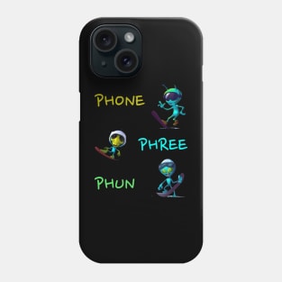 Phone Phree Phun TShirt Phone Case