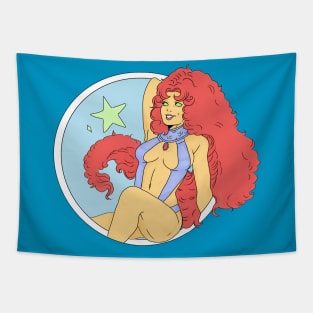 satr fire vintage Tapestry